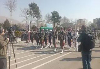 آیین تشییع پیکر امیر محمدی‌فر فرمانده اسبق نیروی زمینی ارتش برگزار شد