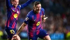 لواندوفسکی به رکورد اسطوره بارسلونا رسید