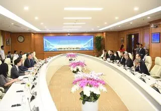 دیدار هیئت دیوان محاسبات ایران با رئیس کل دیوان محاسبات و رئیس مجلس ملی ویتنام