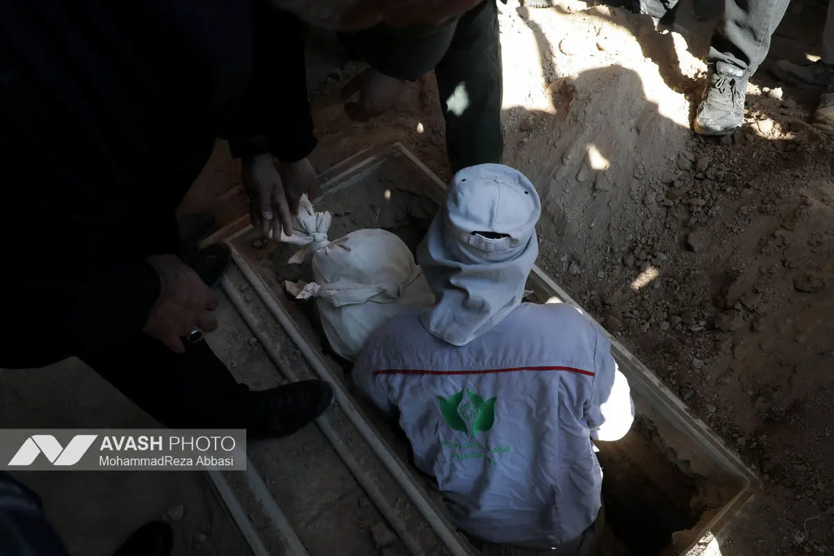 وداع با پیکر شهدای حملات صهیونی-آمریکایی