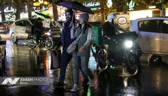 بارش باران صبحگاهی در تهران