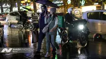 بارش باران صبحگاهی در تهران