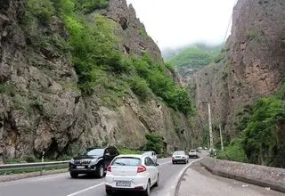 جاده چالوس تمدید شد