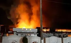 حریق کارخانه لبنیات آمل مهار شد