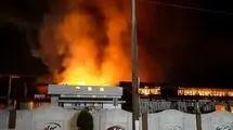 حریق کارخانه لبنیات آمل مهار شد