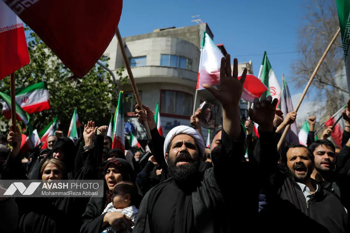 مراسم اربعین رهبر شهید انقلاب در تهران
