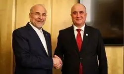 دیدار روسای مجالس ایران و تاجیکستان در ژنو

