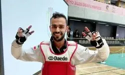 مدال برنز تکواندو به وحید زینلی رسید