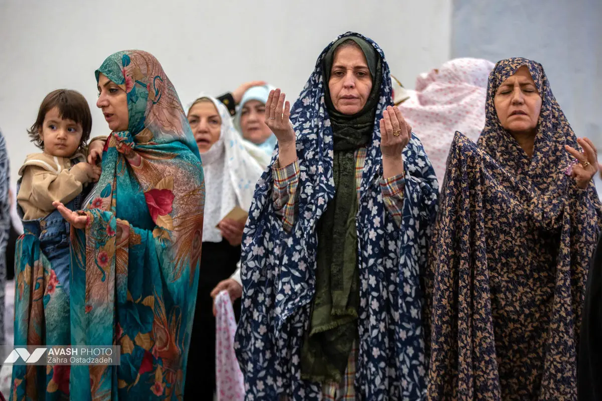 نماز عید فطر در مسجد جامع همت تجریش