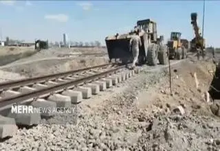 بازسازی خط آهن بهرام-ری؛ قطارها دوباره روی ریل قرار گرفتند