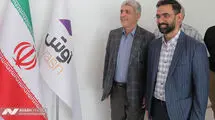 حضور آذری جهرمی و طیب نیا به مناسبت روز خبرنگار در تحریریه آوش 