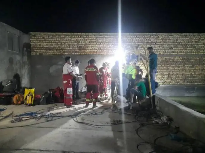 مرگ کارگر چاهکن بر اثر سقوط