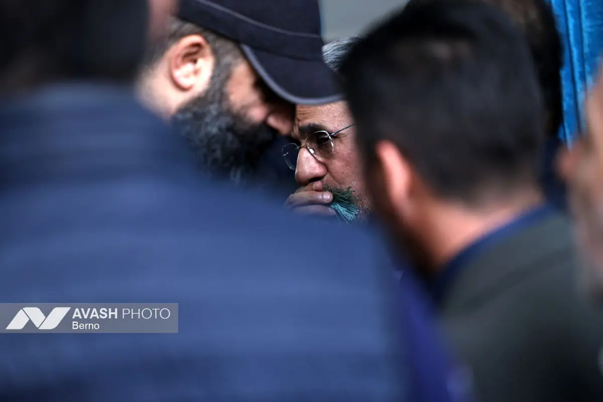 مراسم یادبود زرین احمدی‌نژاد در مسجد جامع نارمک