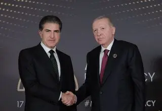 گفت‌وگوی اردوغان و نچیروان بارزانی با موضوع جنگ آمریکا علیه ایران