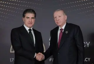 گفت‌وگوی اردوغان و نچیروان بارزانی با موضوع جنگ آمریکا علیه ایران