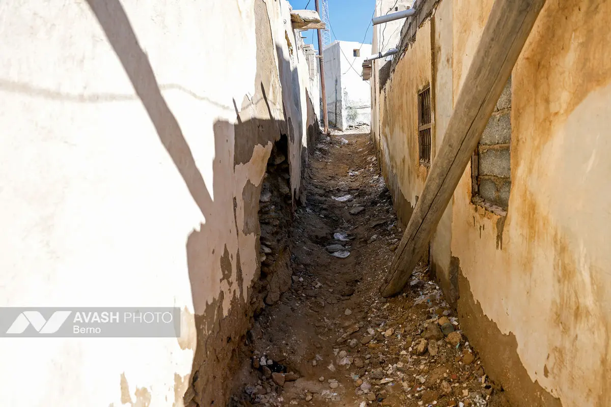 لافت، شهر بادگیرها بعد از بارندگی های اخیر