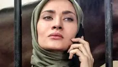 عکسی از ساناز سعیدی در حال آشپزی