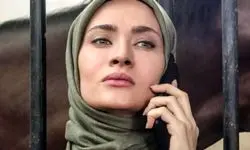 عکسی از ساناز سعیدی در حال آشپزی