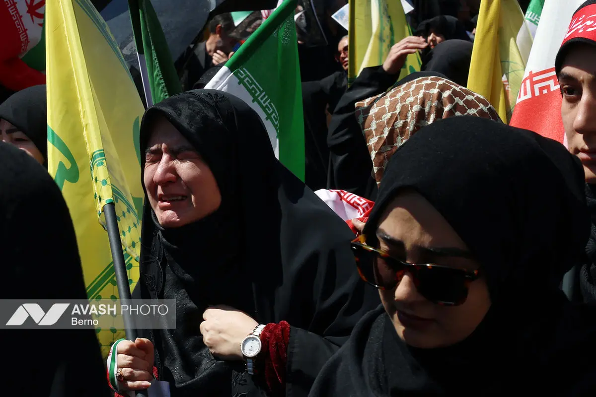 مراسم اربعین رهبر شهید انقلاب در تهران -۱