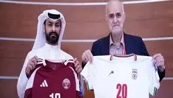  ایران مقابل قطر سفیدپوش شد