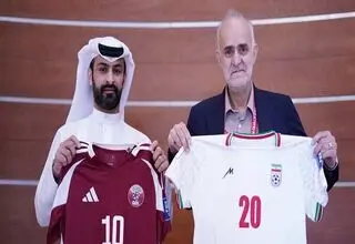  ایران مقابل قطر سفیدپوش شد