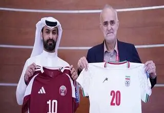  ایران مقابل قطر سفیدپوش شد