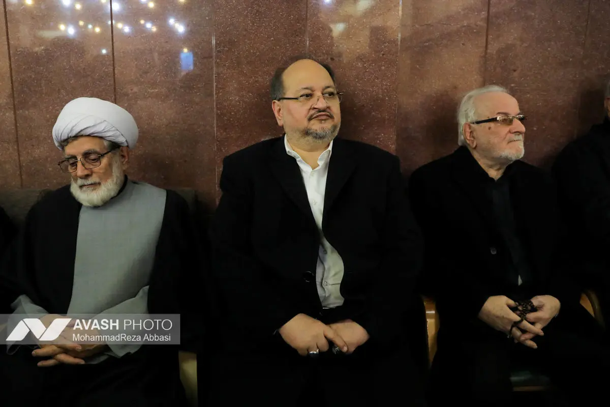 مراسم ترحیم اشرف بروجردی