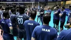 اعلام زمان دیدار تدارکاتی مردان والیبال ایران با برزیل
