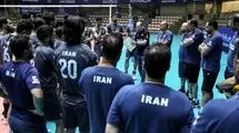 اعلام زمان دیدار تدارکاتی مردان والیبال ایران با برزیل