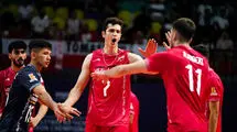 پیروزی تیم ملی والیبال ایران مقابل مصر در قهرمانی جهان
