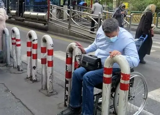 انزوای اجباری معلولان در هزارتوی کلانشهرهای ایران/ فروپاشی زیست شهری برای توانیابان!