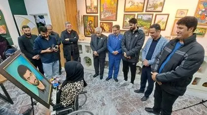 هنر و والیبال در یک قاب؛ شجاعی و غفور در «کاشانه مهر» کاشان