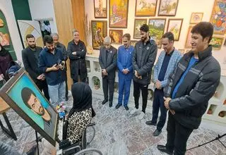 هنر و والیبال در یک قاب؛ شجاعی و غفور در «کاشانه مهر» کاشان