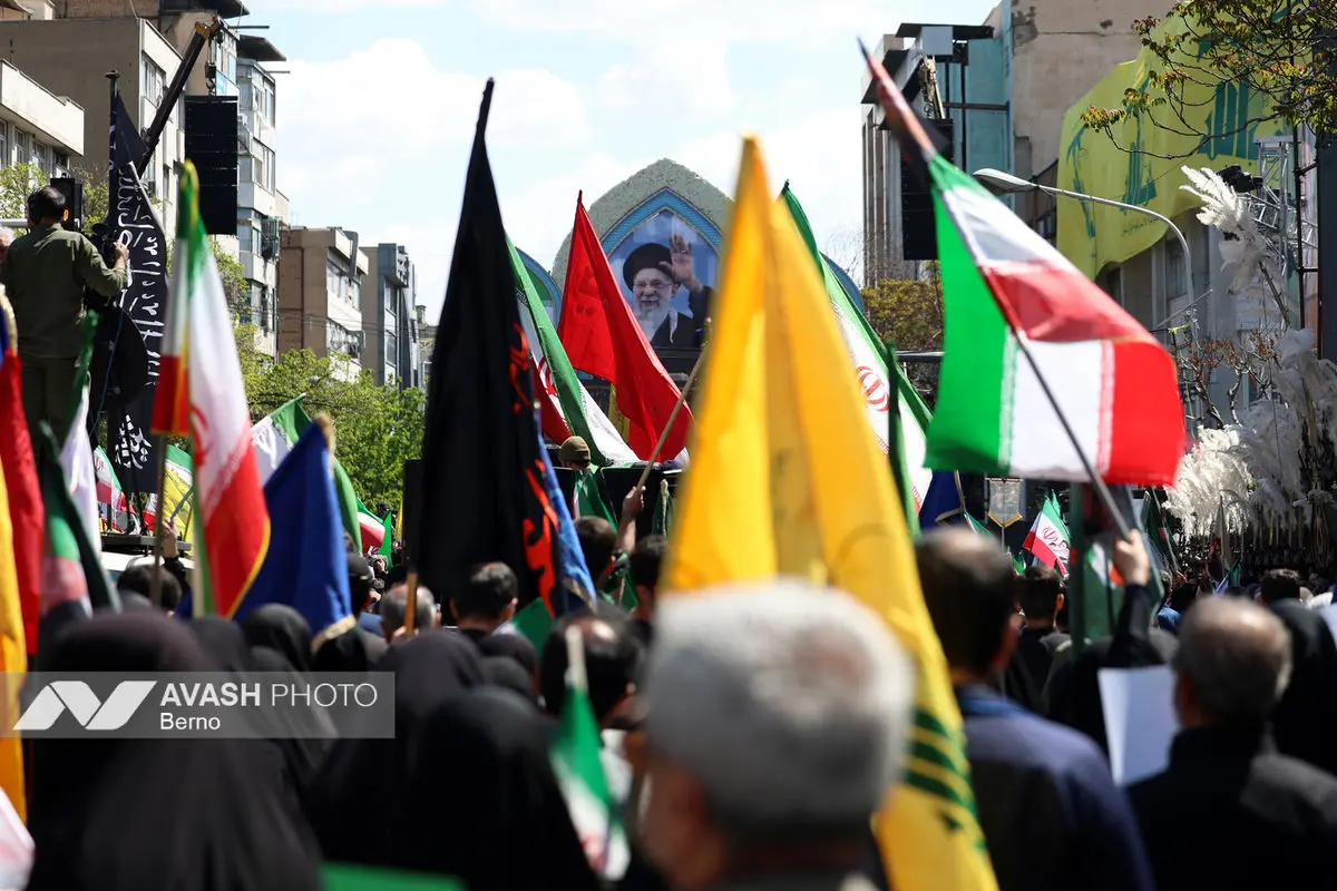 مراسم اربعین رهبر شهید انقلاب در تهران -۱