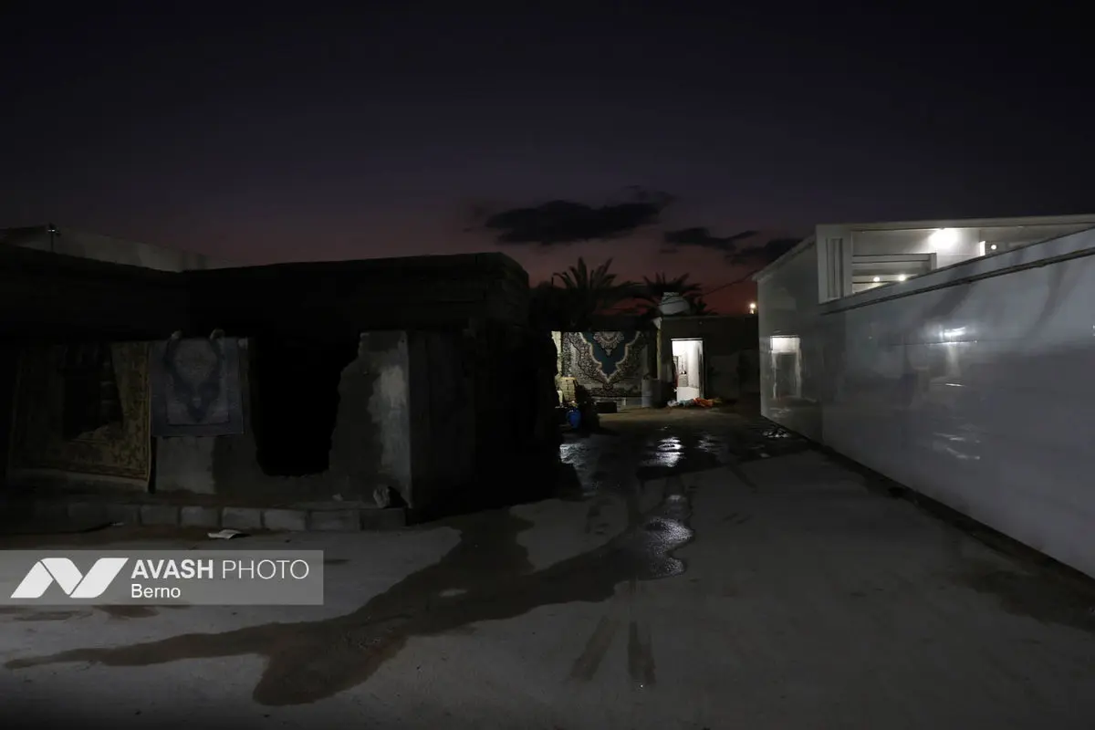 جزیره قشم پس از وقوع سیل