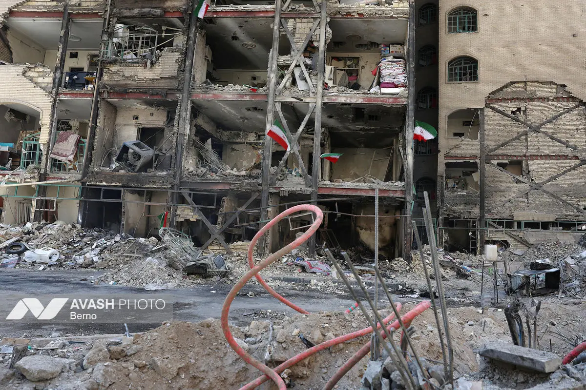 خسارات ناشی از تجاوز هوایی آمریکا و رژیم صهیونیستی به ایران - تهران