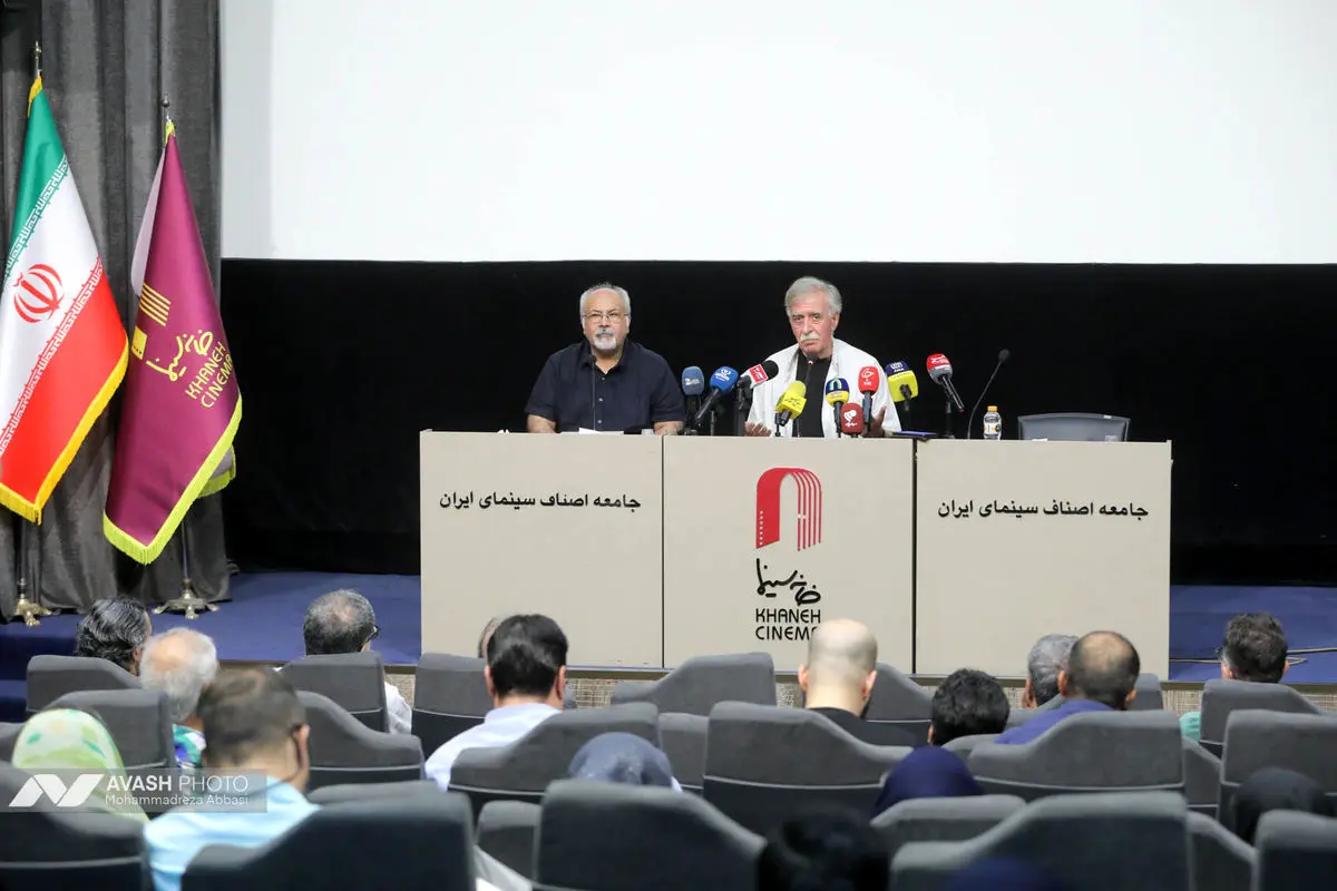 نشست خبری  مدیرعامل خانه سینما