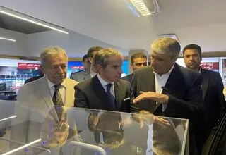 بازدید گروسی در تهران از تازه‌ترین فناوری‌های هسته‌ای ایران