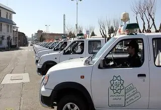 حضور ۱۱۰۰ نیروی شهربان در مراسم تشییع رهبر شهید