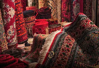 کاهش ۴۰ میلیون دلاری صادرات فرش ایرانی 