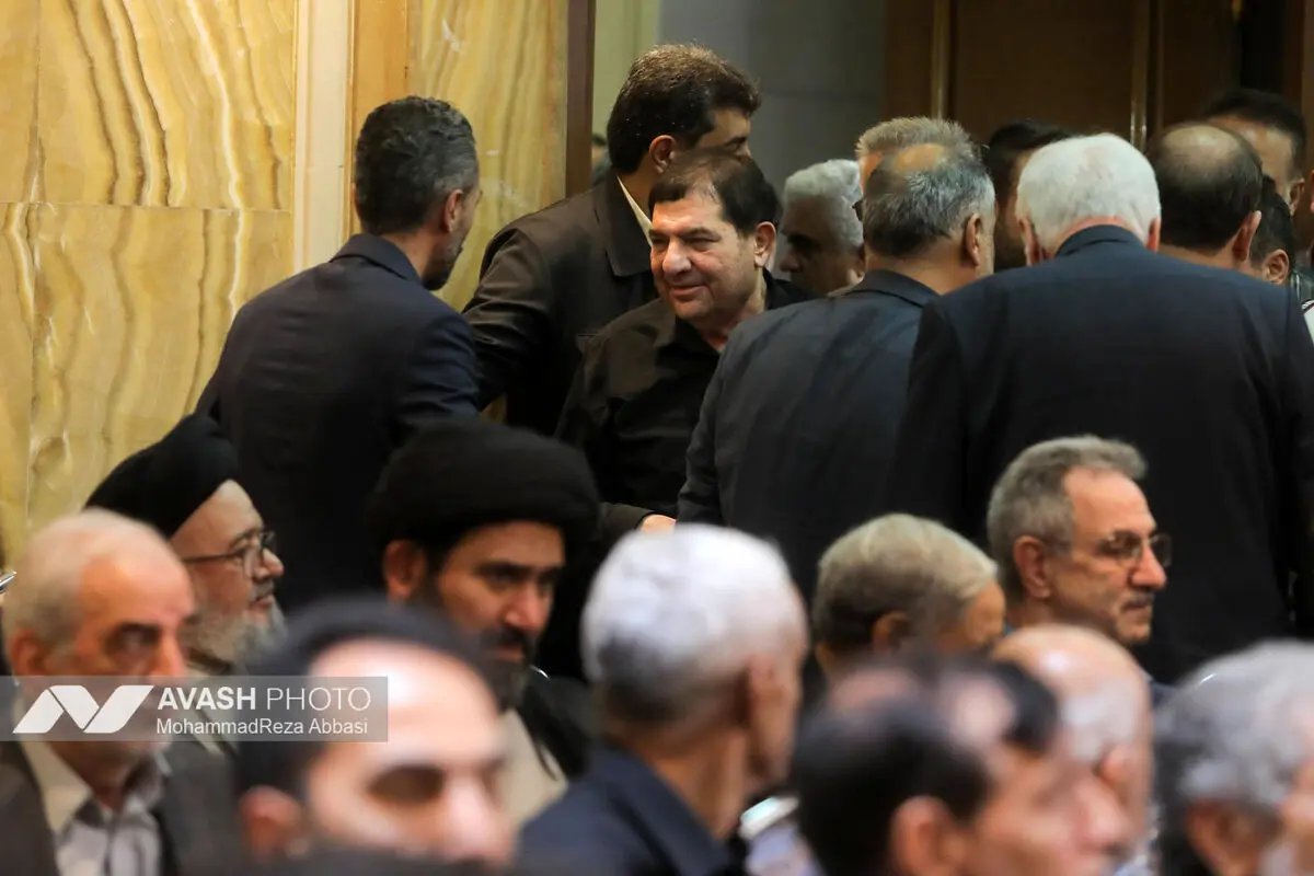 مراسم گرامیداشت شهید علی لاریجانی و فرزندش شهید مرتضی لاریجانی