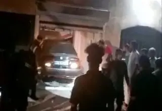 دختر 14 ساله تبریزی با خودرو وارد پارکینگ یک خانه شد! + فیلم