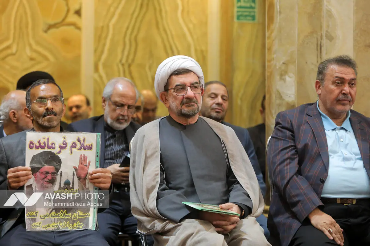 مراسم گرامیداشت شهید علی لاریجانی و فرزندش شهید مرتضی لاریجانی