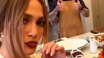 جنیفر لوپز دستپخش را به نمایش گذاشت+عکس