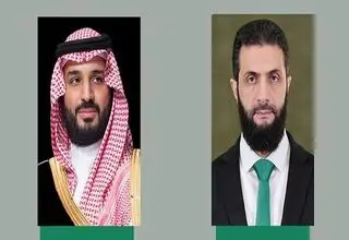    گفت‌وگوی تلفنی رئیس‌جمهور موقت سوریه با بن‌سلمان و بن‌زاید

