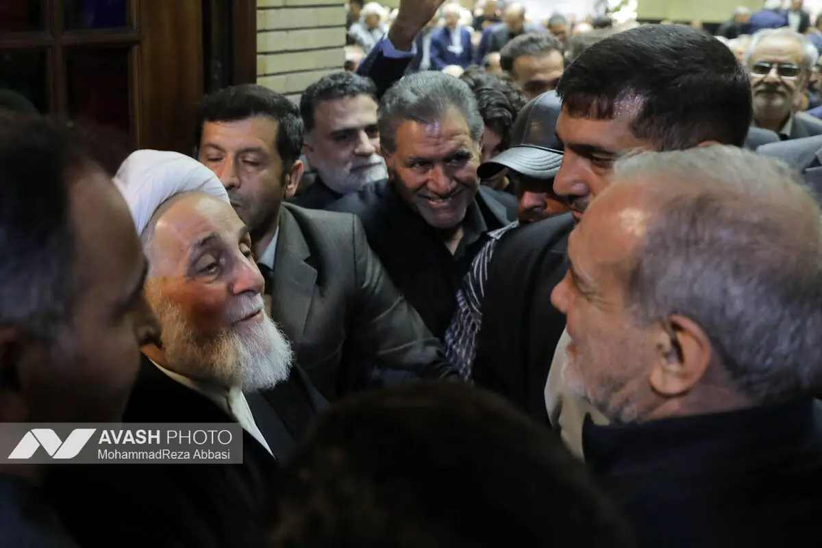 مراسم ختم «احمد ناطق نوری»