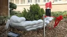 ۲ تندیس هنری در محوطه بنیاد رودکی رونمایی شد