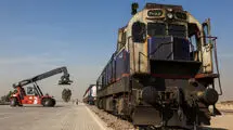 ورود نخستین قطار مستقیم از بلاروس به بندر خشک ریلی آپرین