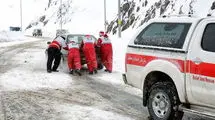 امدادرسانی هلال احمر به بیش از ۸ هزار گرفتار شده در برف و کولاک