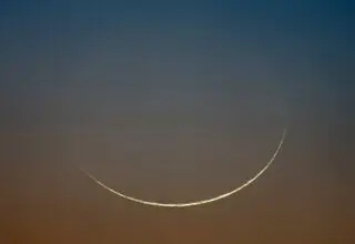 هلال ماه رمضان رؤیت شد